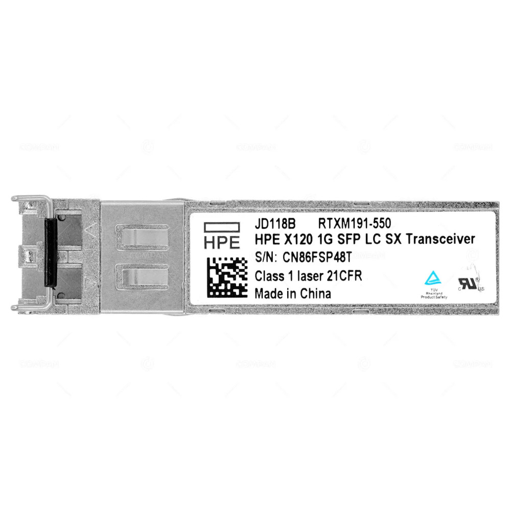 JD118B  HP OPTICAL TRANSCEIVER MODULE 1G SFP LC MMF 850NM 550M